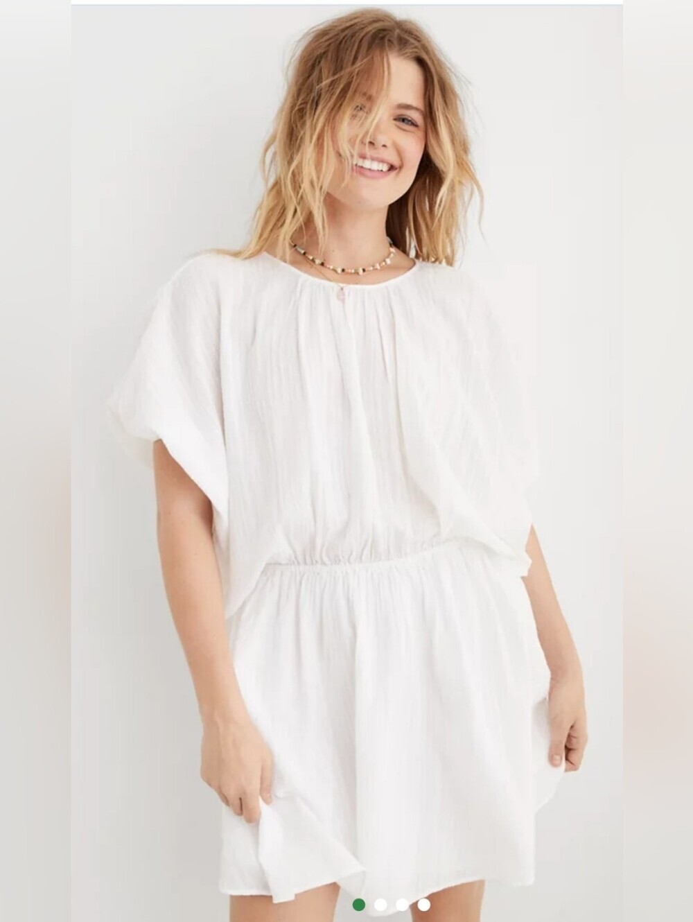 Aerie Golden Hour Coverup White size XL NWT